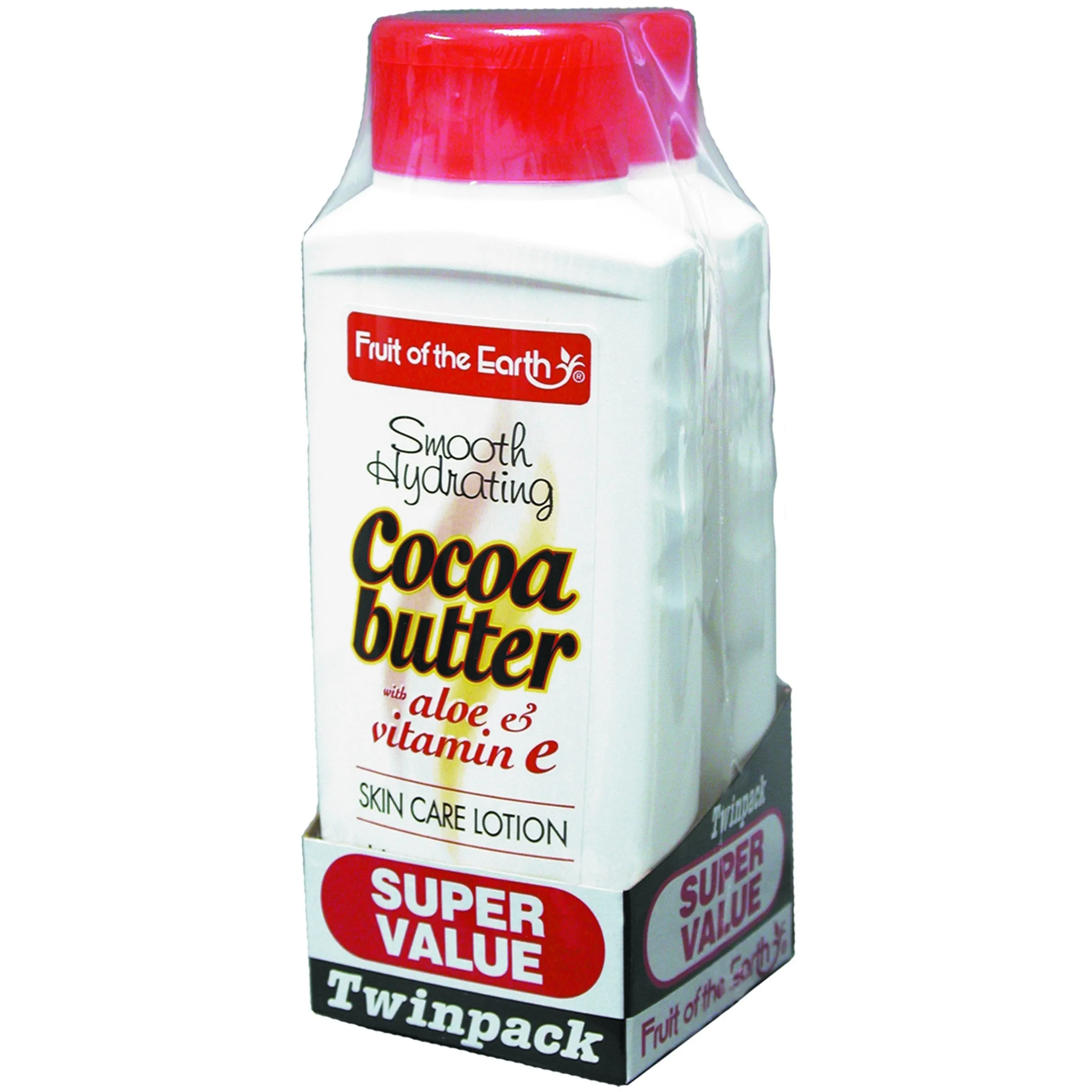 Fruit Of The Earth - Cocoa Butter with Aloe Vera and Vitamin E Skin Care Lotion